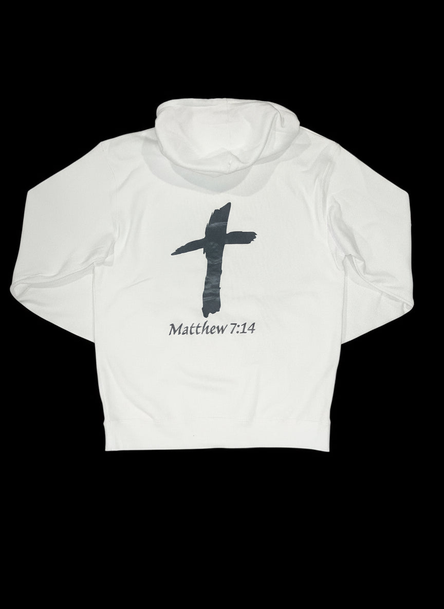 “Matthew 7:14” Hoodie